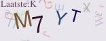 This is a captcha-picture. It is used to prevent mass-access by robots. (see: www.captcha.net)