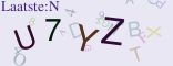 This is a captcha-picture. It is used to prevent mass-access by robots. (see: www.captcha.net)