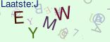 This is a captcha-picture. It is used to prevent mass-access by robots. (see: www.captcha.net)